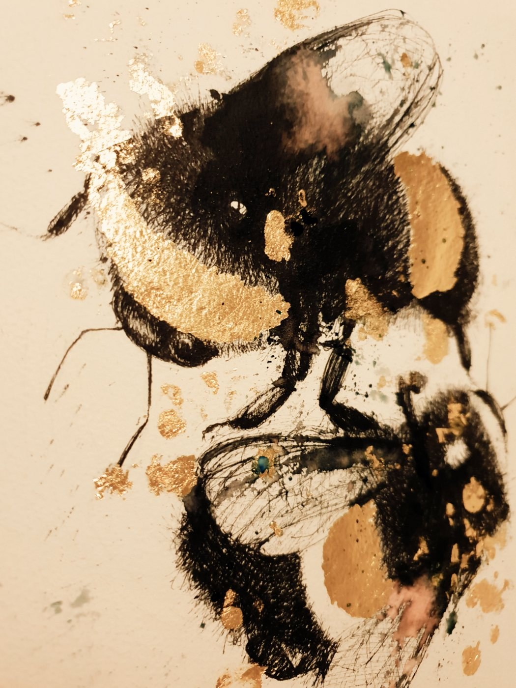 Bee in Sepia